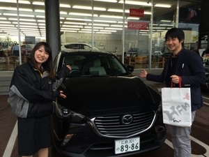 話題のCX-3の発表展示会がありますよー！